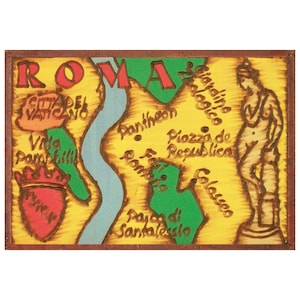 ROME Leather Photo Album, Personalized Photo Album, Our Adventure Book, 3rd Leather Anniversary Gift, Color