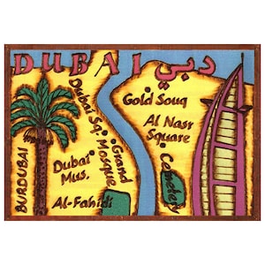 DUBAI Leather Photo Album, Personalized Photo Album, Our Adventure Book, 3rd Leather Anniversary Gift, Color