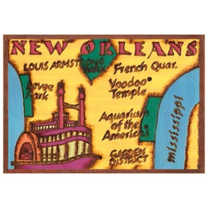 NEW ORLEANS Leather Photo Album, Personalized Photo Album, Our Adventure Book, 3rd Leather Anniversary Gift, Color