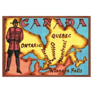 CANADA Leather Photo Album, Personalized Photo Album, Our Adventure Book, 3rd Leather Anniversary Gift, Color