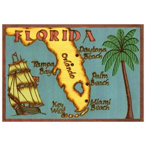 FLORIDA Leather Photo Album, Album fotografico personalizzato, Nostro libro avventura, 3rd Leather Anniversary Gift, Colore