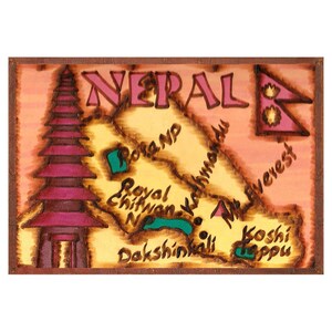 NEPAL Leather Photo Album, Personalized Photo Album, Our Adventure Book, 3rd Leather Anniversary Gift, Color