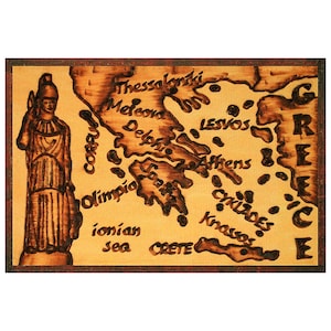 GREECE Album fotografico in pelle, album fotografico personalizzato, nostro libro avventura, 3o regalo anniversario pelle, naturale