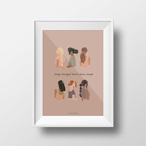 Strong & Beautiful - Digital Print