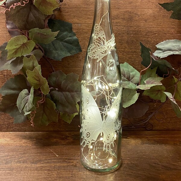 Fairy Garden Wine Etsy
