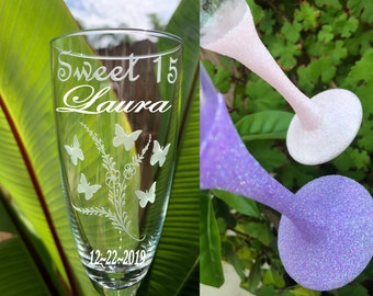 Quinceanera Glasses Etsy