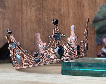 Brown Crown: Unisex, for Boy and Girl. Birthday, King Crown, Medieval Costume