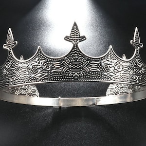 Men King Crown  Birthday King Crown for Men and Woman NEW Crown Medieval Costume Cosplay Accessories