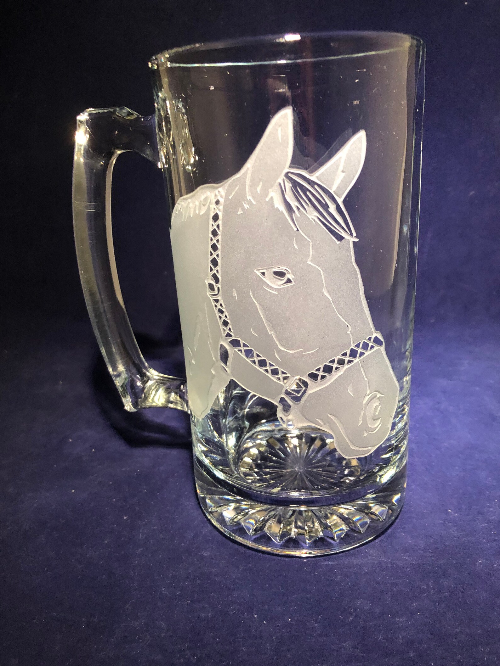 Horse Beer Mug Personalized Horse Head Sport Mug Horse Mug Etsy