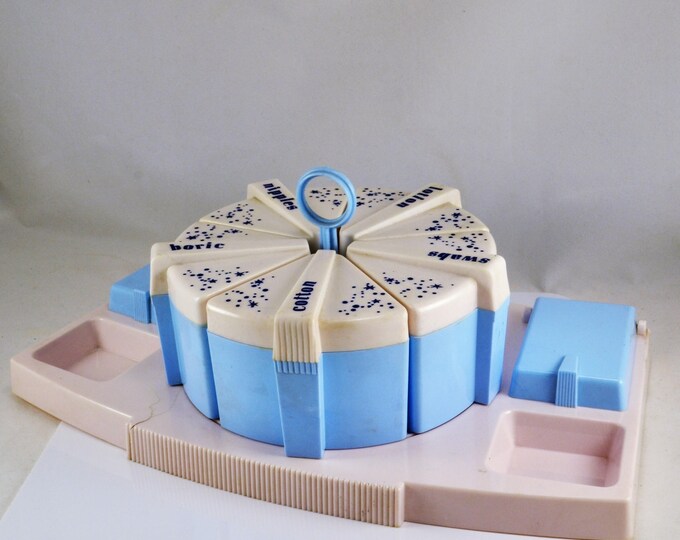 Clarolyte Nursery Organizer Baby Vanity Set Lazy Susan Etsy