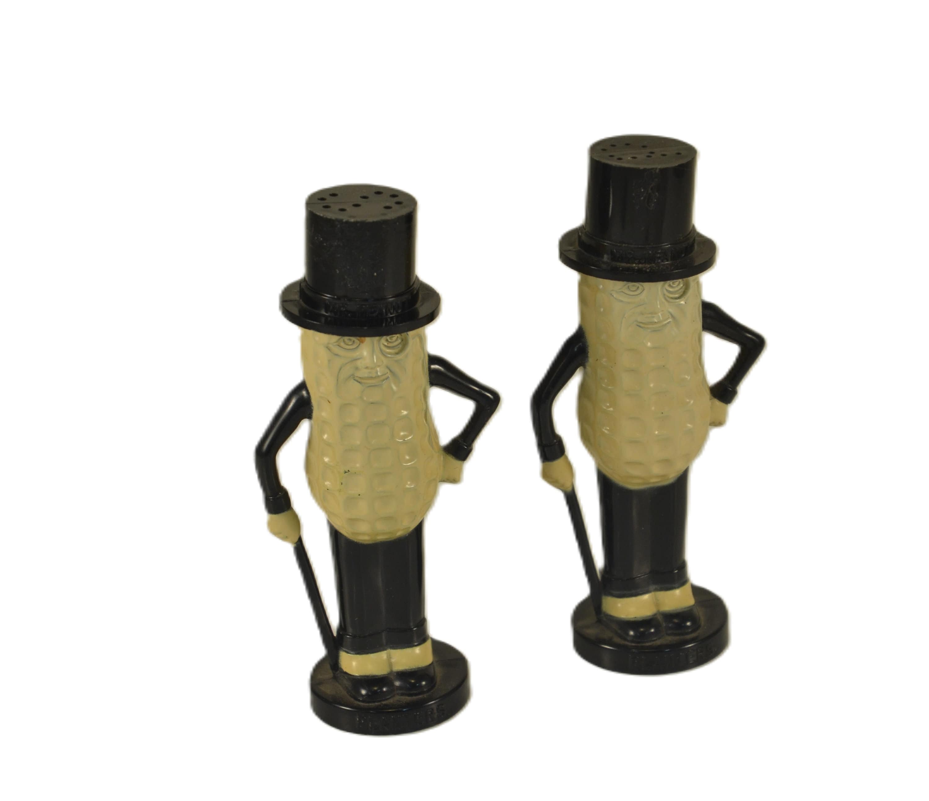 Mr Peanut Salt and Pepper Shakers - Etsy