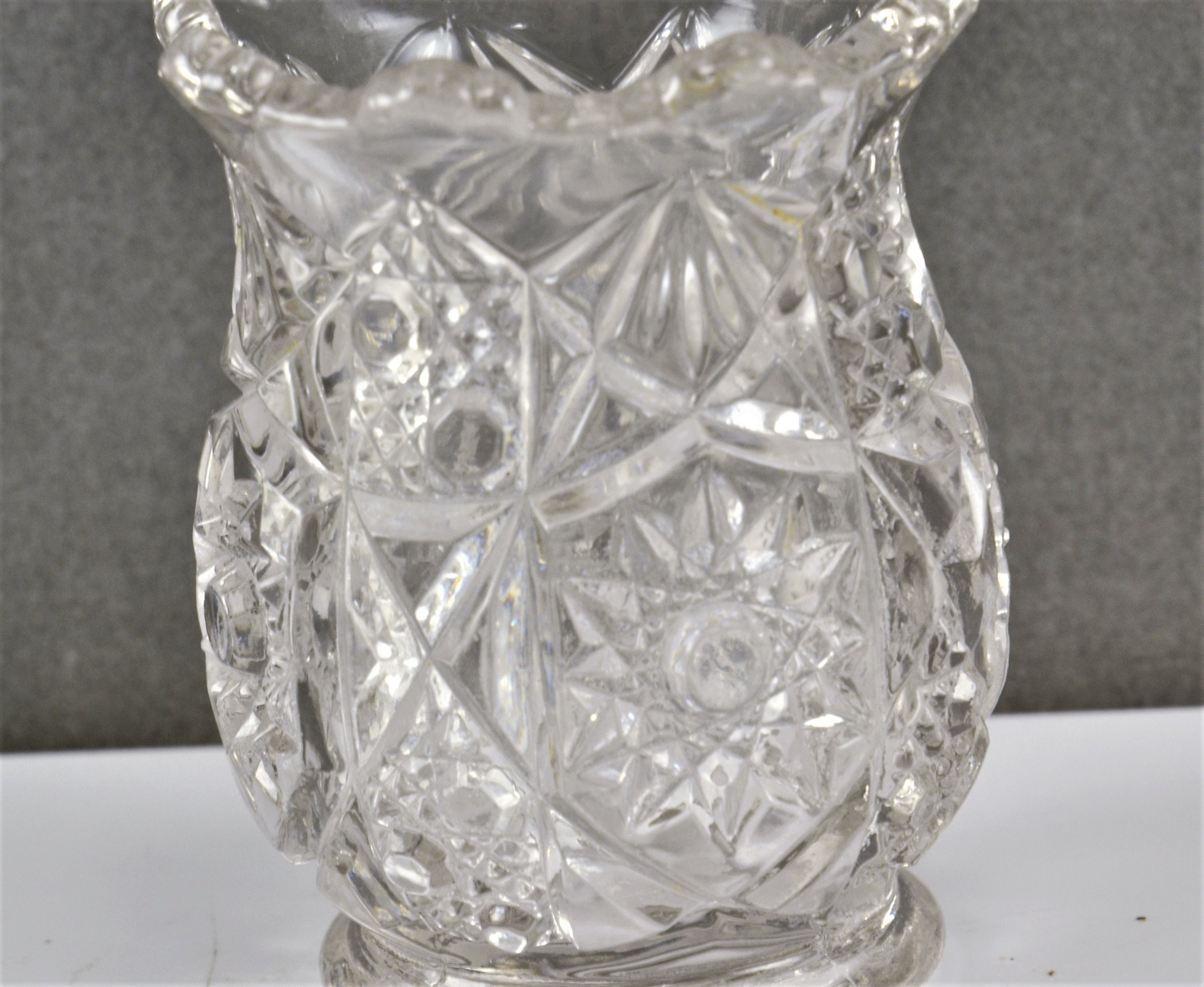 Victorian Toothpick Toothpick Match Holder Fostoria Brazilian No. 600 Circa 1898 Victorian ...