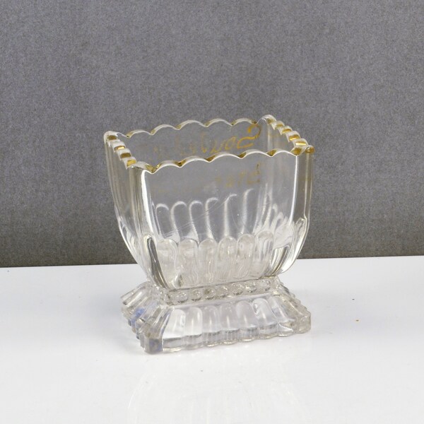 Glass Toothpick Holders Etsy