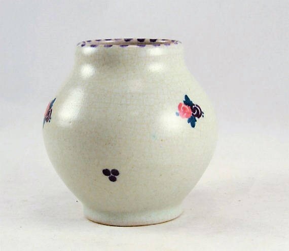 Poole Pottery Vase Jar Carter Stabler Adams F E Pattern Etsy