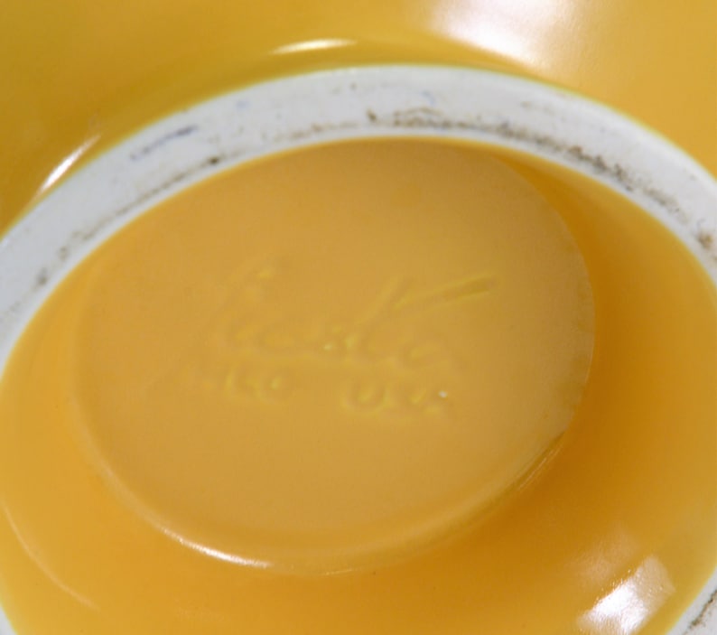 Fiesta Carafe Water Jug Original Yellow Designer Frederick Etsy