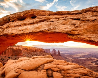 Sunrise at Mesa Arch Canyonlands National Park Utah