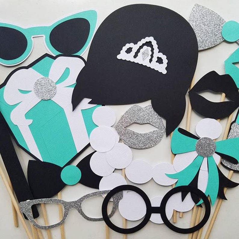 Breakfast at Tiffany's Photo Booth Props Tiffany's Etsy