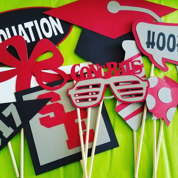 Items similar to Graduation Photo Booth Props, Graduation Props/ Choose