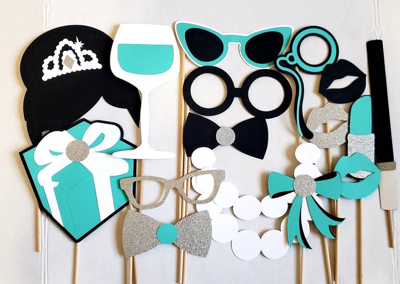 Breakfast at Tiffany's Photo Booth Props Tiffany's Etsy