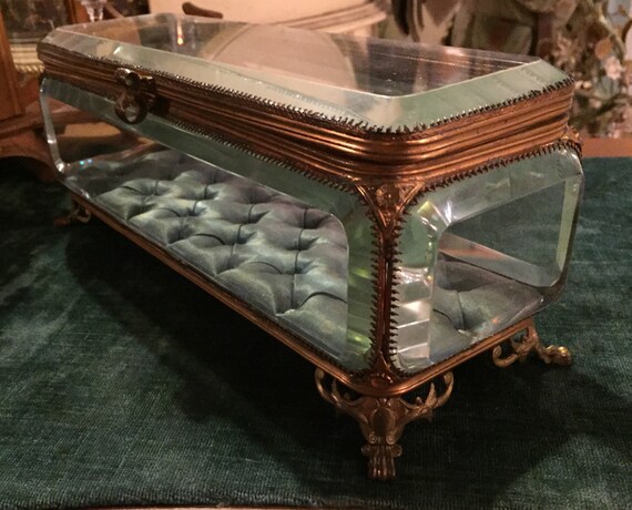 Jewelry Box, Antique Jewelry Box, French Jewelry C