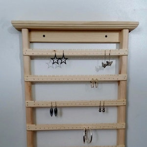Earring Display Wall Mounted, Earring Holder Wall Mounted, Earring Rack, Earring Organizer, Earring Storage, Earring Holder, Jewelry Display