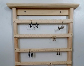 Earring Display Wall Mounted, Earring Holder Wall Mounted, Earring Rack, Earring Organizer, Earring Storage, Earring Holder, Jewelry Display