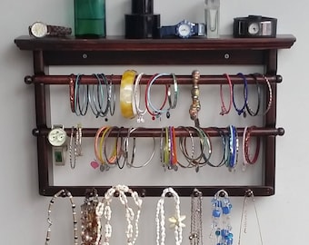 Jewelry Display, Necklace Holder, Jewelry Holder, Wall Mount, Jewelry Organizer, Necklace Display, Jewelry Organizer, Jewelry Rack