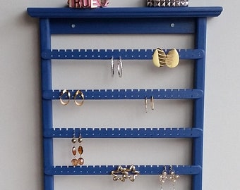 Jewelry Organizer Wall, Earring Holder, Necklace Organizer, Earring Storage, Necklace Hanger, Earring Organizer, Earring Rack, Earring Stand