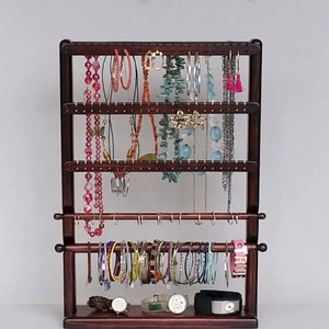 Jewelry Organizer, Earring Holder, Earring Organizer, Necklace Stand, Bracelet Holder, Necklace Stand, Earring Holder Rack, Jewelry Storage