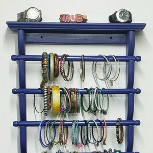 Bracelet Holder, Bracelet Storage, Wall Mounted Bracelet Holder, Bracelet Organizer, Wall Bracelet Holder, Bracelet Wall Mount, Bracelets