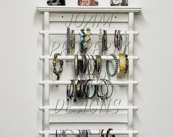 Estante de pared para guardar pulseras, expositor de pared para pulseras, almacenamiento de pulseras, estante organizador de pulseras, estante para joyas, organizador de joyas,