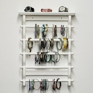 Bracelet Storage Wall Mounted, Bracelet Display Wall Mounted, Bracelet Storage, Bracelet Organizer Rack, Jewelry Rack, Jewelry Organizer,