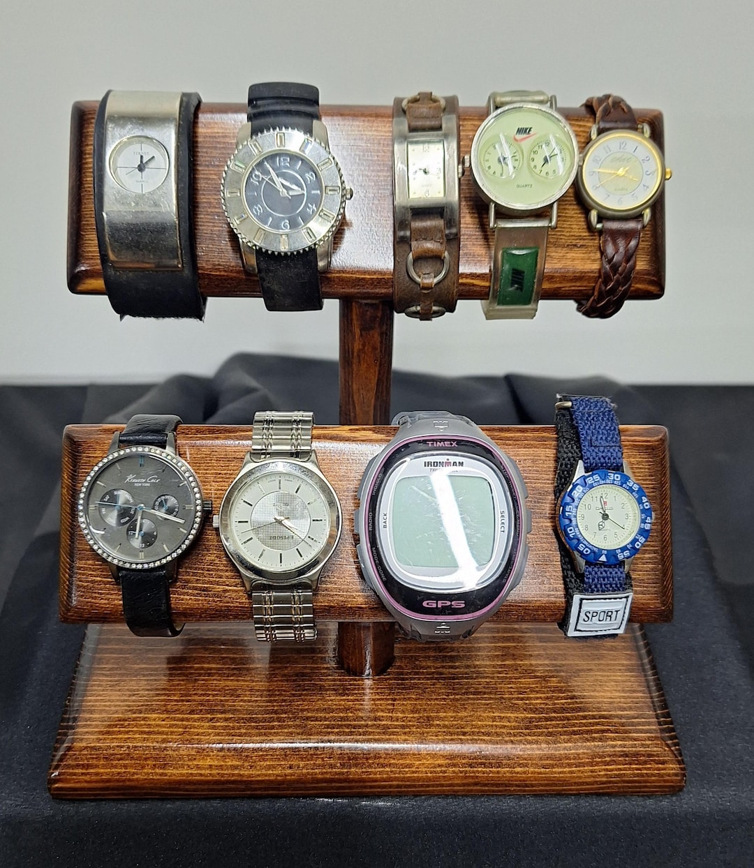 Organizador de relojes, organizador de joyas, soporte para relojes,  expositor de relojes, soporte para relojes, almacenamiento de relojes,  soporte de