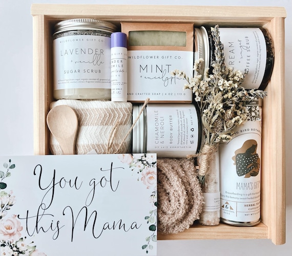 You got this mama present  | new mom pregnancy gift  |personalized keepsake box | self care gift box  | gift for new baby  | mom and baby