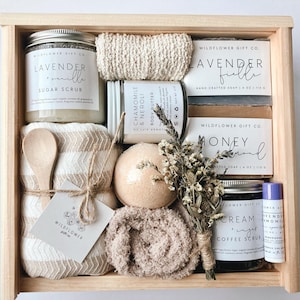 Deluxe Self Care Spa Gift Box | Relaxation Spa Gift | Spa Gift for Her | Spa Day Gift Box | Spa Box for Her |  Mothers day  | personalized