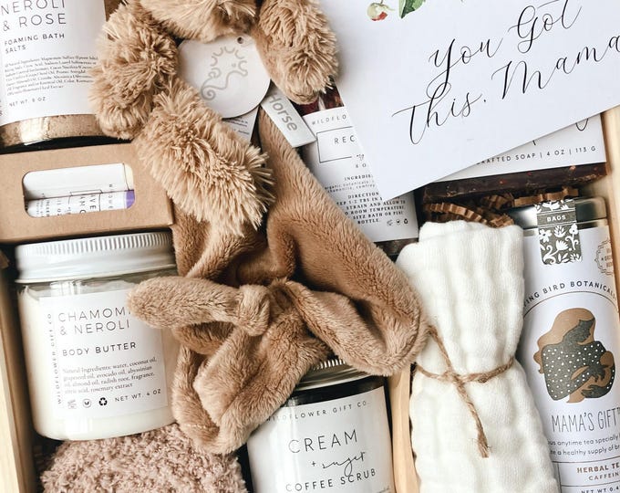 You got this mama present  | New mom pregnancy gift  | self care gift box  | Gift for new baby | mom and baby  | keepsake personalized box