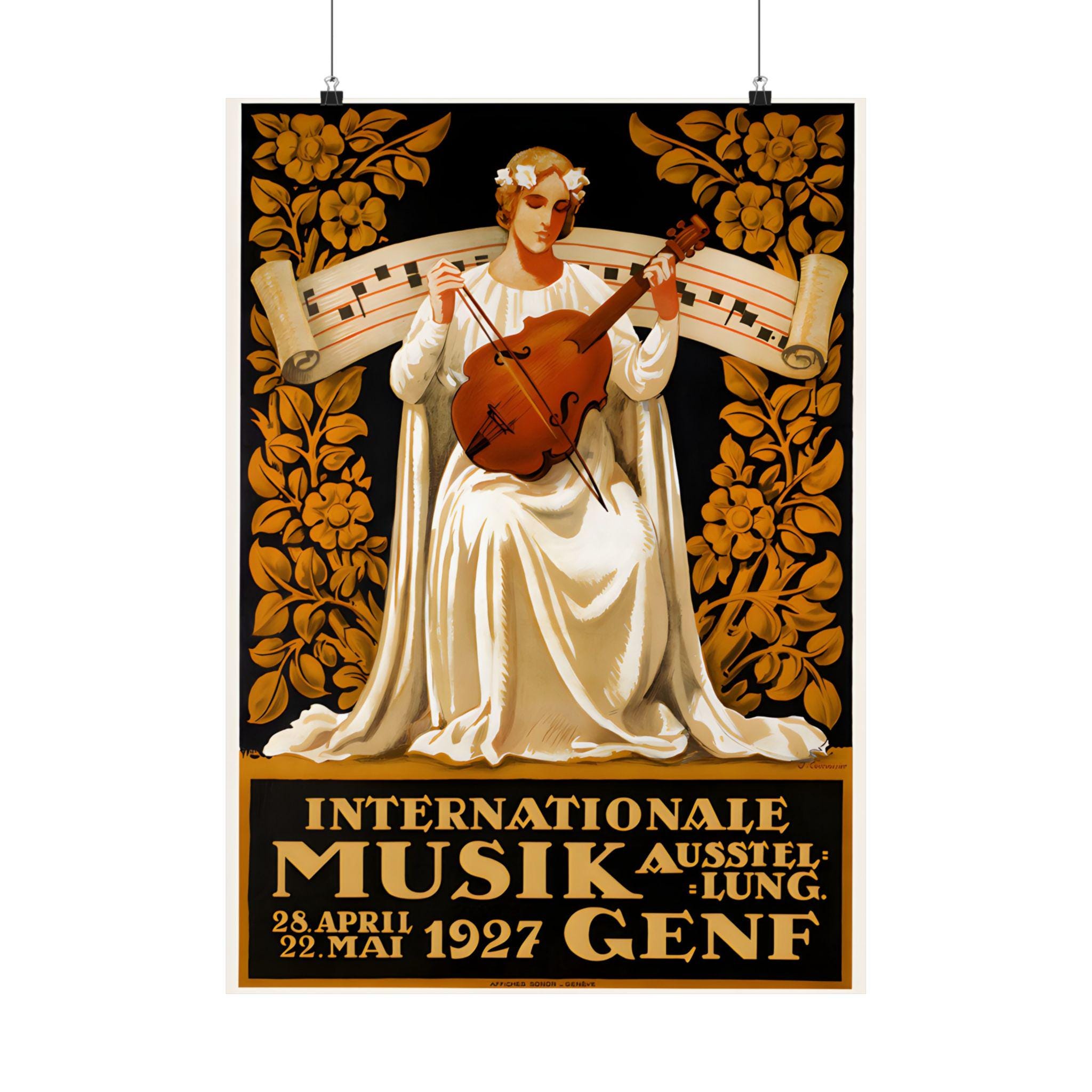 Celestial Harmony: 1927 Geneva International Music Exhibition