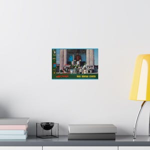 Paul Bunyan Center Poster | Vintage Roadside Travel Art image 8