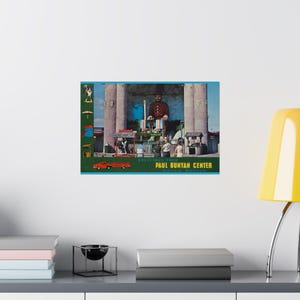 Paul Bunyan Center Poster | Vintage Roadside Travel Art image 16