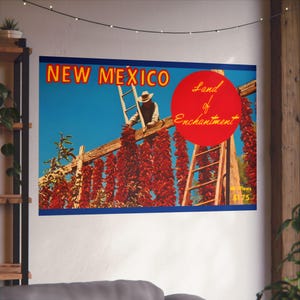 Enchanted Ernten: New Mexicos lebendige Chili Tradition - Kunst Poster