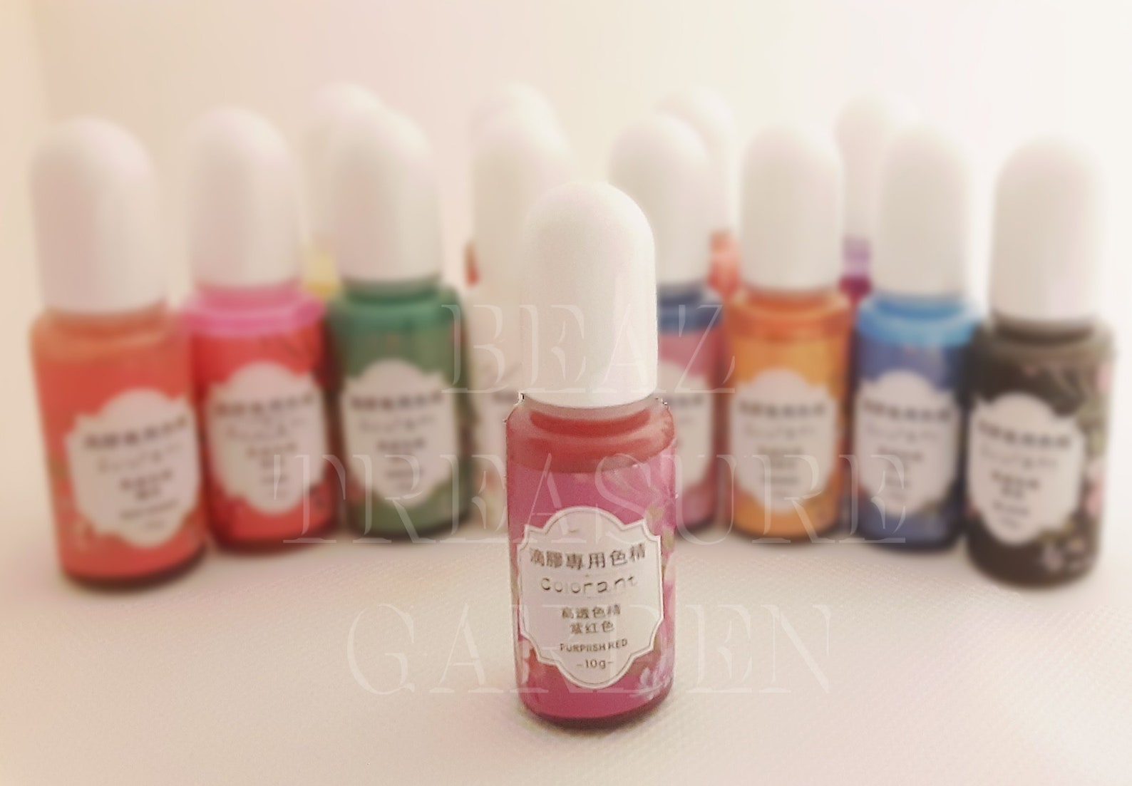 Purplish Red 10ml Colorant Dye Pigment For Resin Craft Jewelry Etsy
