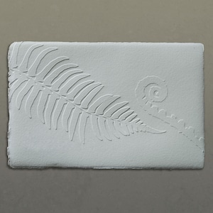 Jeu de cartes de voeux vierges en relief Unfurl