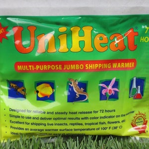 72 hour Heat Pack for cold weather shipping