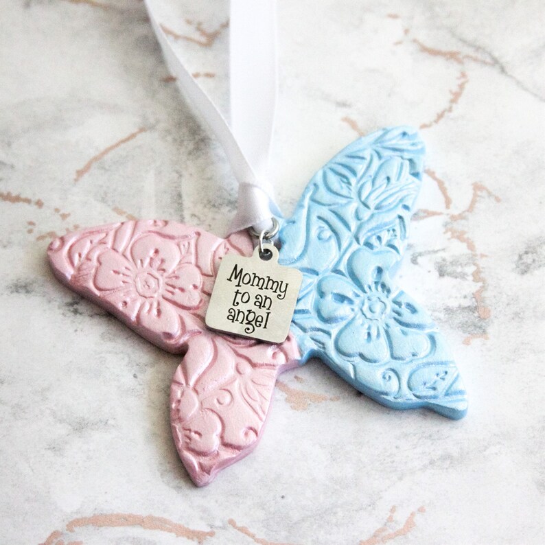 Infant Loss Butterfly Memorial Ornament Miscarriage Gift Etsy