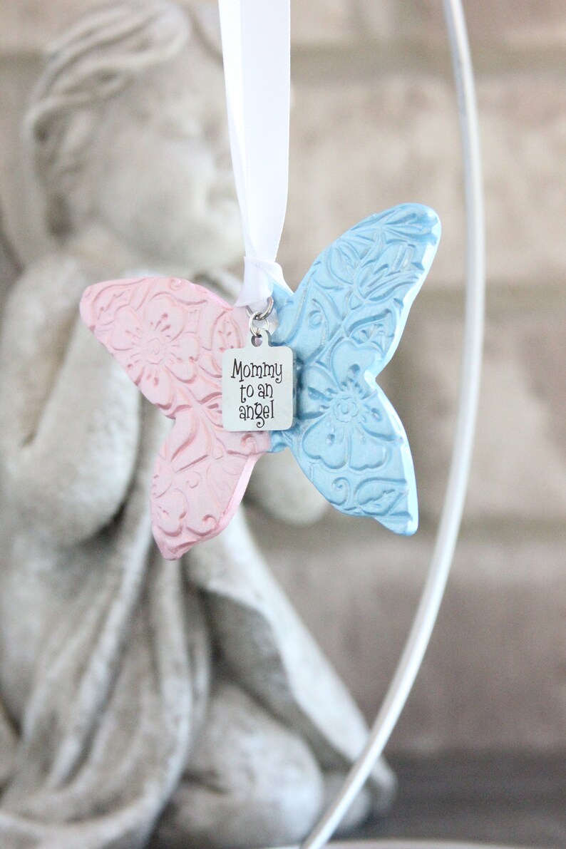 Infant Loss Butterfly Memorial Ornament Miscarriage Gift Etsy