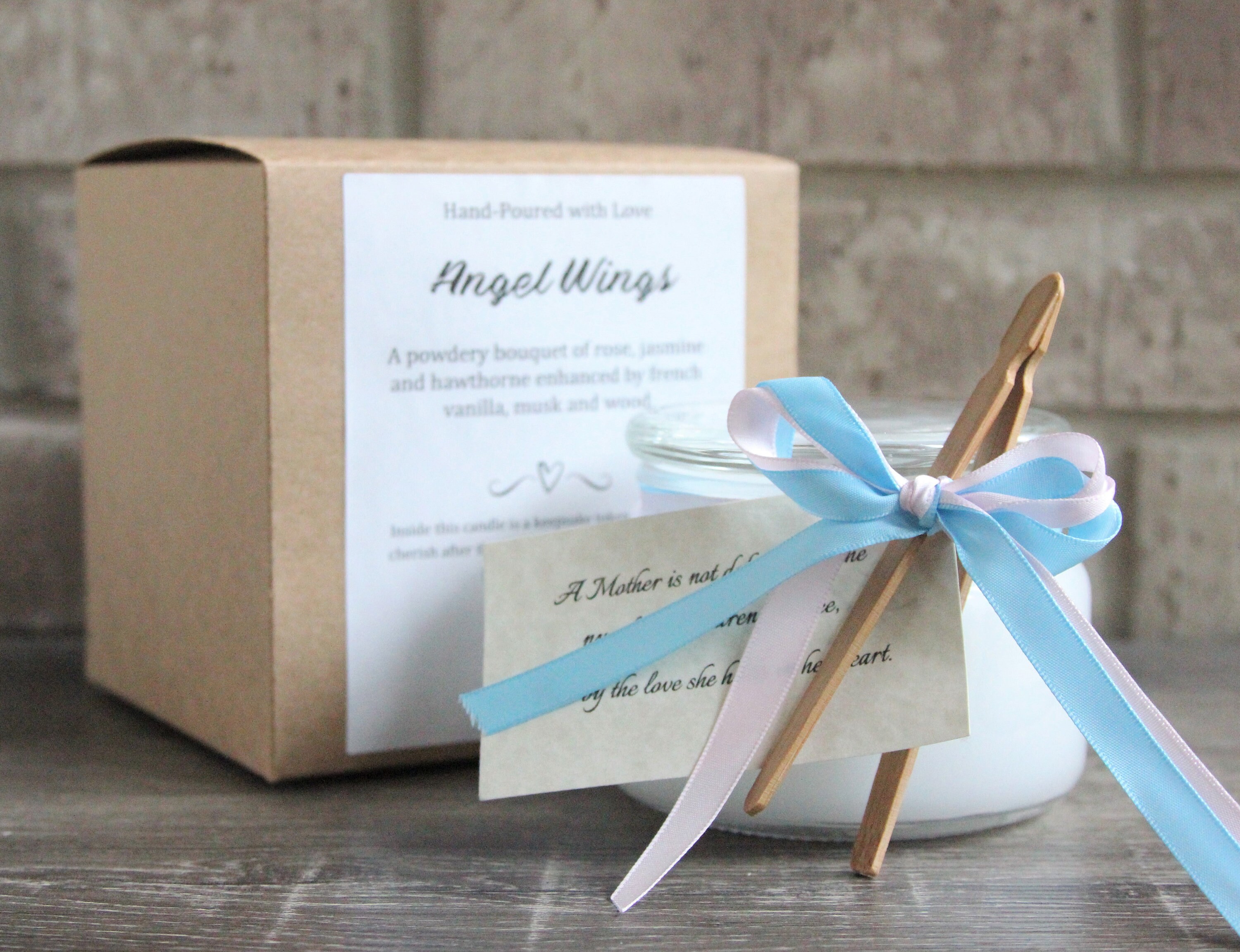 Infant Loss 8oz Memorial Candle with Keepsake Charm Etsy