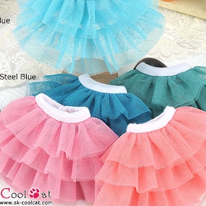 BlythePullip Doll Tulle Cake Mini Skirt 3 Layers image 1