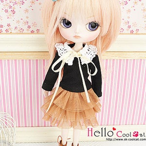 BlythePullip Doll Tulle Cake Mini Skirt 3 Layers image 10