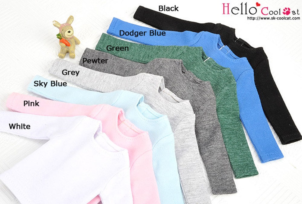 Metroz Style Taeyang Doll Simple Long Sleeves Tee