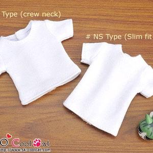 Blythe Pullip Doll Simple Short Sleeves Slim Fit Camiseta imagen 2